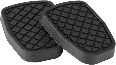 Qiilu Rubber Brake Pedal for Subaru Forester Impreza Outback WRX, One Pair Clutch Pedal Pad with Durable Design for Car Accessories in Saudi Arabia