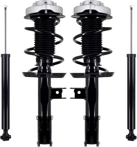 PM Auto Set Front Quick Complete Strut-Coil Spring-Rear Shock For 2014-2018 Mercedes-Benz CLA250 FWD Monotube Performance Upgrade in Saudi Arabia