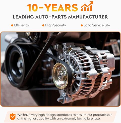 New Alternator for Ford Ranger 1996-2005, F150 1997-2002, Explorer 1995-2000, E150 E250 E350 Econoline Wagon, Mazda B2300 B2500 B3000 B4000 97-05, Mercury Tracer 97-98, F57U-10300-AA F57U-10300-BA in Saudi Arabia