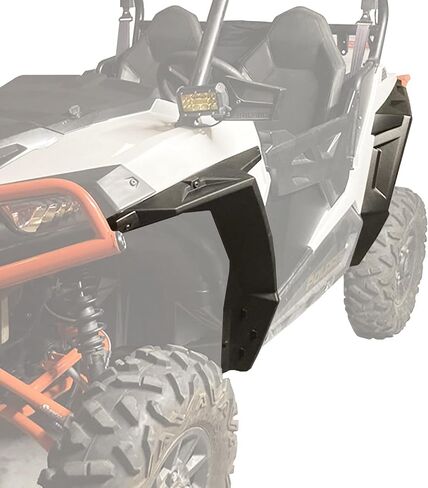 مجموعة مشاعل حاجز ممتدة من A & UTV PRO لـ Polaris RZR 900 2015-2020، ملحقات واقيات الطين الأمامية والخلفية لملحقات RZR Trail 2021-2025، استبدل OEM # 2879434، 4 قطع in Saudi Arabia