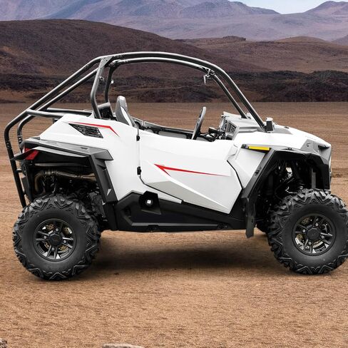 مجموعة مشاعل حاجز ممتدة من A & UTV PRO لـ Polaris RZR 900 2015-2020، ملحقات واقيات الطين الأمامية والخلفية لملحقات RZR Trail 2021-2025، استبدل OEM # 2879434، 4 قطع in Saudi Arabia
