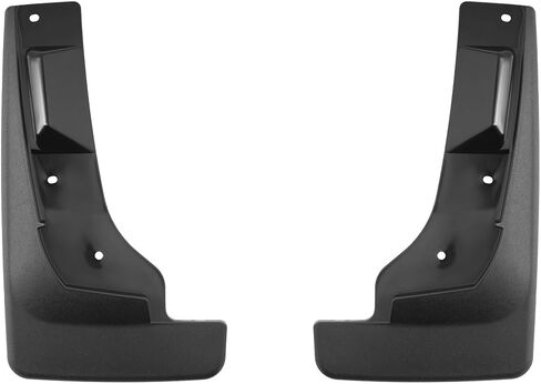 WeatherTech Custom No Drill Splash Guard MudFlaps for Ford Maverick, Maverick Hybrid - Front Pair (110146), Black in Saudi Arabia