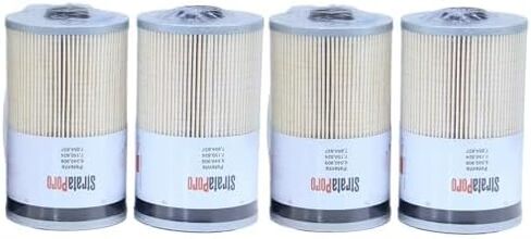 4 عبوات من فاصل المياه بفلتر الوقود FS19764 يستبدل FS19765، FS19763، FS19766، P550851، PF7930، 21737499، 85120233، PF7928، P550849، L9765، L9763FXL، 33763، PF9814 يناسب الكمون X12 X15 ISX12 ISX15 in Kuwait