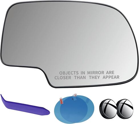 EAP Passenger Side Mirror Glass Compatible with Silverado, Sierra, Yukon, Tahoe, Suburban, Escalade, Avalanche 1999-2007, Heated 88986363 in Saudi Arabia