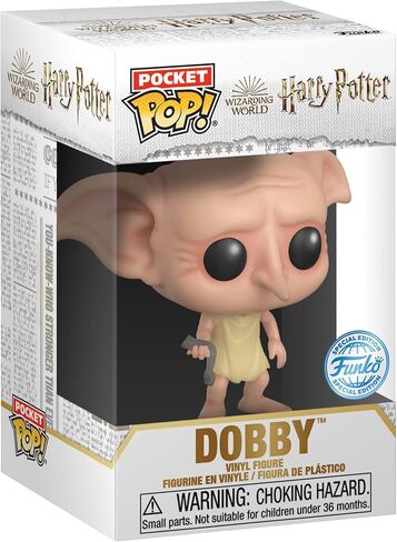 Funko Pocket POP! & Tee: Harry Potter - Dobby - for Children and Kids - Small - (S) - T-Shirt - Clothes with Collectable Vinyl Minifigure - Gift Idea - Figure and Short Sleeve Top for Boys in Saudi Arabia