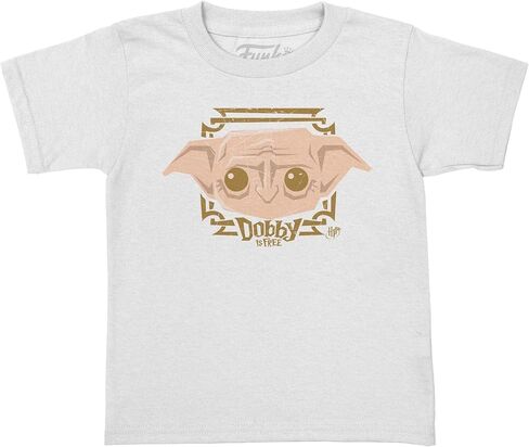 Funko Pocket POP! & Tee: Harry Potter - Dobby - for Children and Kids - Small - (S) - T-Shirt - Clothes with Collectable Vinyl Minifigure - Gift Idea - Figure and Short Sleeve Top for Boys in Saudi Arabia