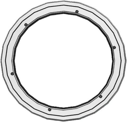 1Pcs Cross-Roller Ring RE18025 RE18025UU RE18025UUC0 RE18025UUCC0 Two-Piece Inner Ring Type to Replace Bearing(RE18025UUC0) in Saudi Arabia