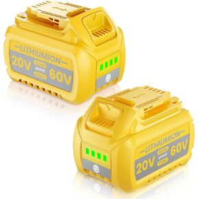 20V 7.0Ah Replacement for Dewalt 20V Max Battery, Compatible with Dewalt 20V Battery Max XR Cordless Tools DCB206 DCB200 DCB201 DCB204 DCB207 DCD/DCF/DCG Series 2Pack in Kuwait