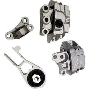 Engine Motor and Tranmission Mount Set Fit for Jeep Renegade L4 2.4L 2015-2017 Fiat 500X Replacement for 68363996AA 68363755AA 68258599AA 68363756AA HeVibe 4pcs in Saudi Arabia