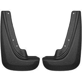 Husky Liners - Rear Mud Guards | Fits 2014-2021 Jeep Grand Cherokee, (15-16 High Altitude, 14-16 Summit, 19-21 w/Factory Flares) 2022 Grand Cherokee WK - Black, 2 Pc. | 59111 in Saudi Arabia