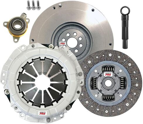 ClutchMaxPRO Heavy Duty OEM Clutch Kit with Flywheel with Slave Cylinder Compatible with 2016 Scion iM 2014-2019 Toyota Corolla 2017-2018 Corolla iM 1.8L 2ZR-FAE 6-speed (CP16124HDWS-FW167941-CK) in Saudi Arabia