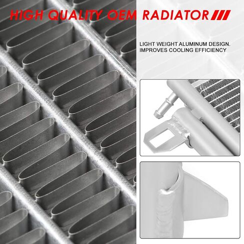 Auto Dynasty 3390 Aluminum A/C Condenser Compatible with Ford Fusion Lincoln Mkz Zephyr Milan 06-12 in Saudi Arabia