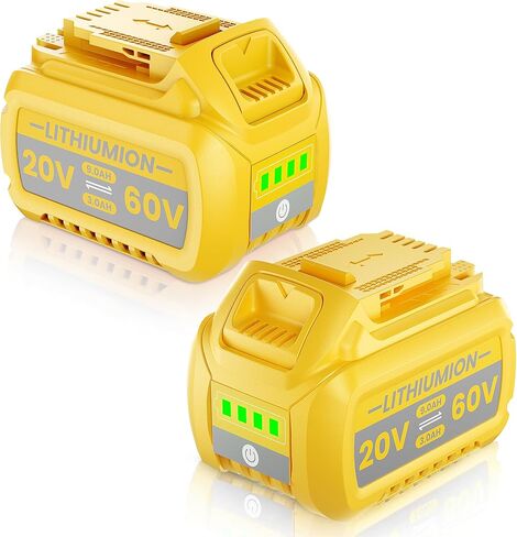 20V 7.0Ah Replacement for Dewalt 20V Max Battery, Compatible with Dewalt 20V Battery Max XR Cordless Tools DCB206 DCB200 DCB201 DCB204 DCB207 DCD/DCF/DCG Series 2Pack in Kuwait