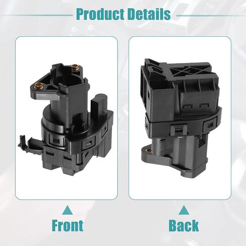 ACROPIX Ignition Switch Cylinder Lock Assembly Fit for Chevrolet Corvette - Pack of 1 Black in Saudi Arabia