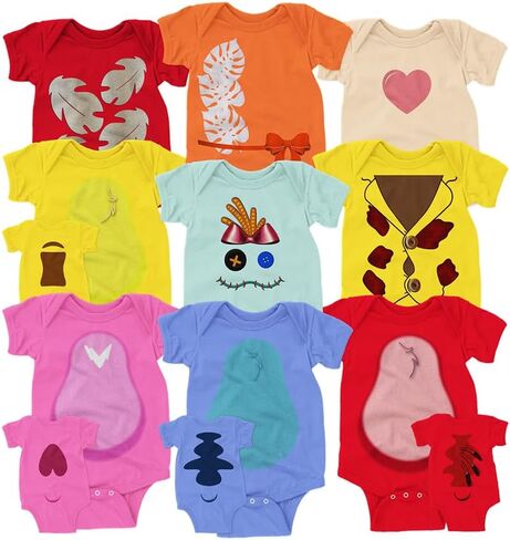 Nani Heart Costume Shirt – Fun Matching Family Outfits Coral in Saudi Arabia