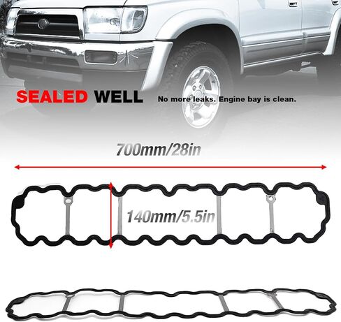 VS50458R Engine Cylinder Valve Cover Gasket, Replacement for Jeep Cherokee 1996-2001 Grand Cherokee 1996-2001, Replaces 53020758 53020758AA 53020758AC in Saudi Arabia