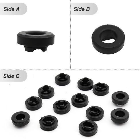 VS50458R Engine Cylinder Valve Cover Gasket, Replacement for Jeep Cherokee 1996-2001 Grand Cherokee 1996-2001, Replaces 53020758 53020758AA 53020758AC in Saudi Arabia