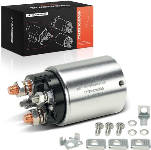 A-Premium Starter Solenoid Compatible with GMC, Chevrolet, Isuzu, Oldsmobile, Pontiac, Saturn - Savana 2500, Blazer, Astro, C1500 Cheyenne Scottsdale Silverado WT, K1500, Monte Carlo, Hombre, Pickup in Saudi Arabia