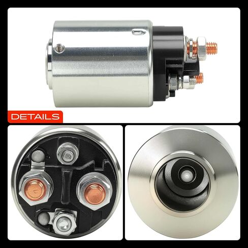 A-Premium Starter Solenoid Compatible with GMC, Chevrolet, Isuzu, Oldsmobile, Pontiac, Saturn - Savana 2500, Blazer, Astro, C1500 Cheyenne Scottsdale Silverado WT, K1500, Monte Carlo, Hombre, Pickup in Saudi Arabia