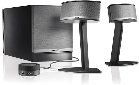 Bose Companion 5 Multimedia Speaker System – Graphite/Silver (Renewed) in Saudi Arabia