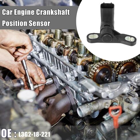 uxcell Car Engine Crankshaft Position Sensor No.L3G2-18-221 for Mazda 3 6 06-13 for Mazda 5 08-15 for Mazda CX-7 10-12 for Mazda MX-5 Miata 06-15 in Saudi Arabia