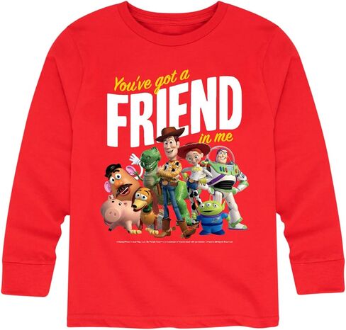 Disney Toy Story - You've Got a Friend in Me - Toddler and Youth Long Sleeve Graphic T-Shirt in Saudi Arabia
