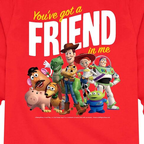 Disney Toy Story - You've Got a Friend in Me - Toddler and Youth Long Sleeve Graphic T-Shirt in Saudi Arabia