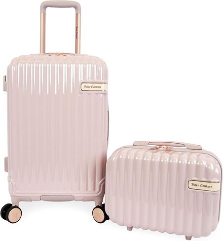 Juicy Couture Chelise Hardside 2pc Set - 21" carry-on and 13" vanity case in Saudi Arabia