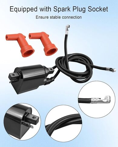 Ignition Coil Fit for Sea-Doo JetSki GTI GTS GTX HX SP LT SPX XP Explorer Challenger Speedster SK Sportster Sportster LT Sportster 1800 1992-2002 Replace 278000202 278000586 in Saudi Arabia