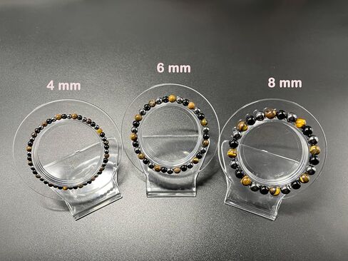 Handmade Yoga Stretch Elastic Bracelet Natural Healing Gemstone Stress Relief Crystal Jewelry Power Energy Gifts for Men and Women in Saudi Arabia