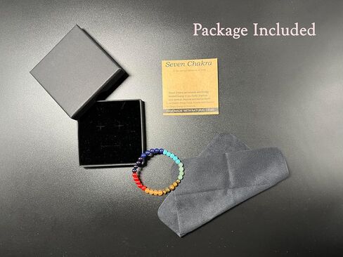 Handmade Yoga Stretch Elastic Bracelet Natural Healing Gemstone Stress Relief Crystal Jewelry Power Energy Gifts for Men and Women in Saudi Arabia