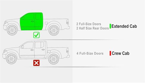 APS Black 6 Inches Tubular Drop Down Style Nerf Bars Running Boards Compatible with Nissan Frontier 2005-2024 King Cab & Suzuki Equator 2005-2012 Extra Cab in Saudi Arabia