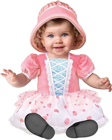 Spirit Halloween Toy Story Baby Bo Peep Dress Costume, Officially Licensed in Saudi Arabia