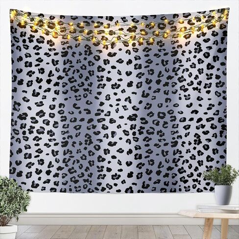 Erosebridal African Cheetah Tapestry For Bedroom Aesthetic,Leopard Print Tapestry 59x82,Grey Animal Skin Wall Hanging,Wildlife Wall Tapestries in Saudi Arabia