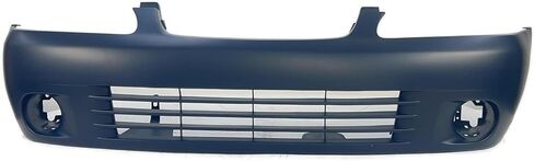 FitParts Compatible With Front Bumper Cover Nissan Sentra 2000 2001 2002 2003 GXE XE CA Limited Sedan 00 01 02 03. New, Primed and Ready for Paint. W/Fog Light Holes. F20225M125 in Saudi Arabia