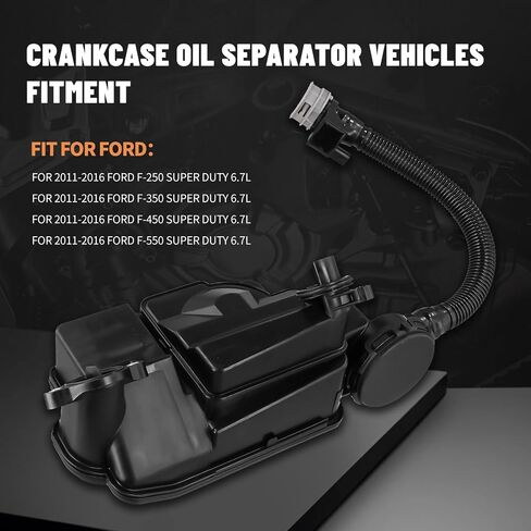 DC3Z6A785C Oil Separator Assembly for 2011-2016 Ford F-250/ F-350/ F-450/ F-550 6.7L Crankcase Oil Separator OE# DC3Z6A785C BC3Z6A785C BC3Z6A785A in Saudi Arabia
