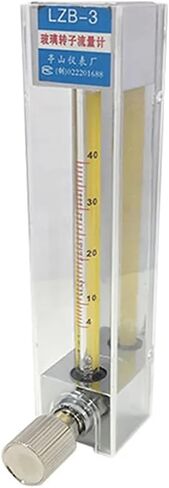 Gas Air Liquid Panel Gas Air Flowmeter Rotameter With Control Valve(Liquid,60-600ml-min) in Saudi Arabia