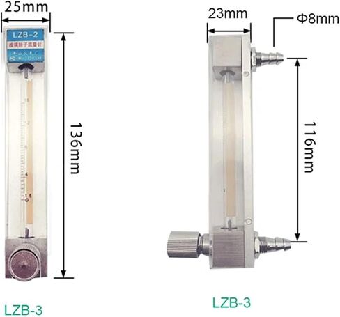 Gas Air Liquid Panel Gas Air Flowmeter Rotameter With Control Valve(Liquid,60-600ml-min) in Saudi Arabia