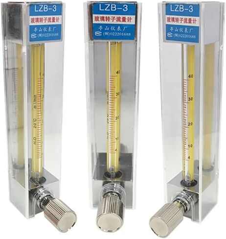 Gas Air Liquid Panel Gas Air Flowmeter Rotameter With Control Valve(Liquid,2.5-25ml-min) in Saudi Arabia