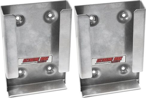 Extreme Max 5001.6148 Wall-Mount Aluminum Spark Plug Dispenser/Holder for Enclosed Race Trailer, Shop, Garage, Storage - Black in Kuwait