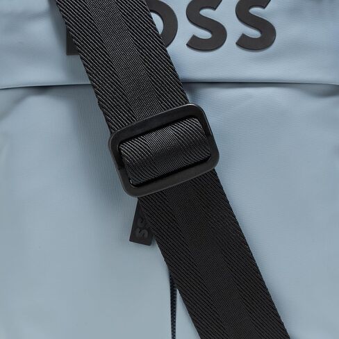 BOSS, Stormy Contrast Logo Crossbody Bag, ice grey, One Size in Saudi Arabia