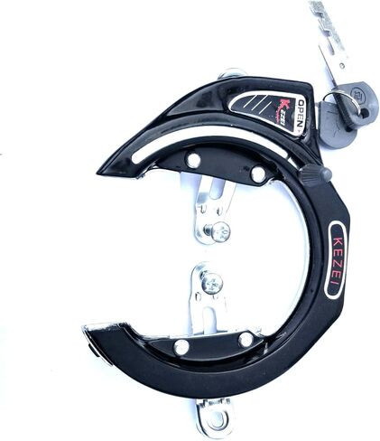 1pcs Black Bike Lock General Bicycle Horseshoe Claws Anti-Theft Lock Share Bicycle Locks Cycling Supplies Outdoor Equip in Saudi Arabia