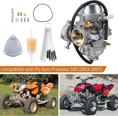 KIPA Carburetor for Polaris Predator 500 2003-2007 Part number 3131574 3131513 3131678 3131650 in Saudi Arabia