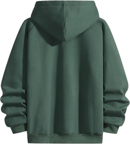 هوديس الصوف للرجال عالية الرقبة بلوزات عادية فضفاضة تناسب خفيفة الوزن Techwear البلوز خريف شتاء in Kuwait