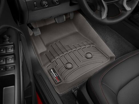 بطانات أرضية مخصصة من WeatherTech للوادي، كولورادو - الصف الأول (447511)، أسود in Kuwait