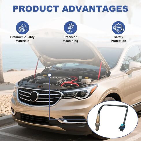 مستشعر الأوكسجين المصب أو المنبع 250-24773 يناسب GMC Canyon Enclave Cadillac ATS XTS CTS Acadia in Saudi Arabia