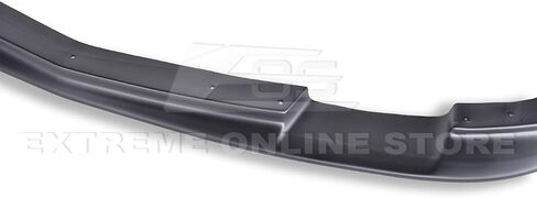 for 2005-2013 Chevrolet Corvette C6 Wide Body Models | ZR1 Style Front Bumper Lip Splitter with Side Skirts Rocker Panel Mud Flap Pair (ABS Plastic - Painted Glossy Black) in Saudi Arabia