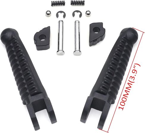 HTTMT- Black Rear Passenger FootPeg Bracket Compatible with Ducati 08 848,07-08 1098/S,10-11 1098/S [P/N: MT390-051-BK] in Saudi Arabia