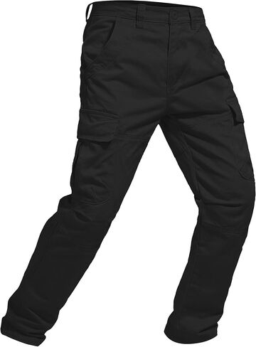 Tactical Cargo Pants for Men, Cotton BDU Casual Military Pants Combat Rip Stop Work Pant Camping Hiking with 6 Pockets in Kuwait
