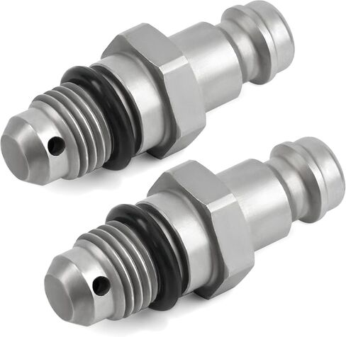 2 Pack - Bleeder Fitting Kit for SeaStar Front Mount Cylinders – 3/8" Compression 9/16-24 Thread in Saudi Arabia